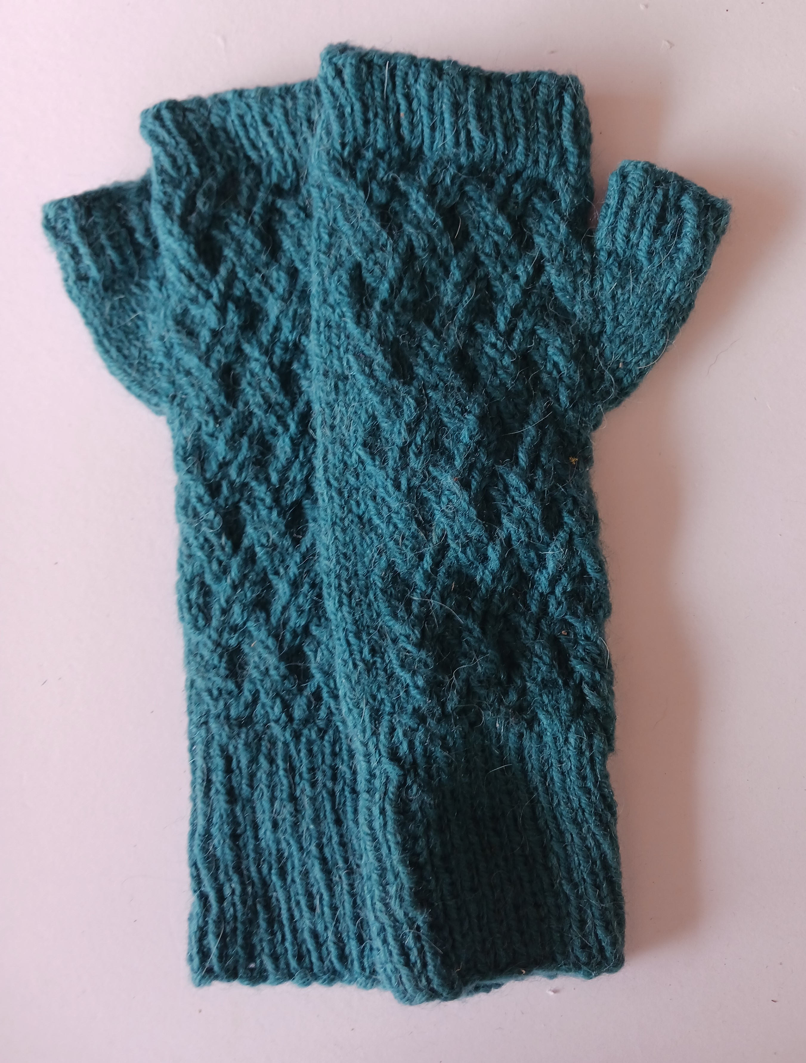 blue green gloves 2
